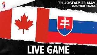 LIVE  Canada vs. Slovakia  2024 #IIHFWorlds