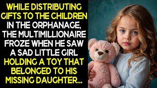 While distributing gifts to the children in the orphanage the multimillionaire froze when he saw...