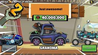 Hill Climb Racing 2 - Epic GRANDMA CAR Gameplay