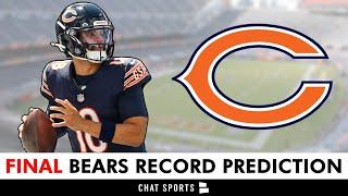 FINAL Chicago Bears 2024 Record Prediction Before NFL Week 1