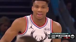 team lebron vs team giannis all star 2019