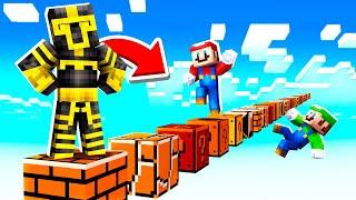 ¿CONSEGUIRÉ SOBREVIVIR AL PARKOUR DE SUPER MARIO BROS EN MINECRAFT? 