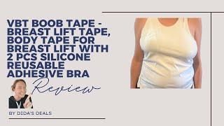 VBT Boob Tape Breast Lift Body Tape Reusable Adhesive Bra Review