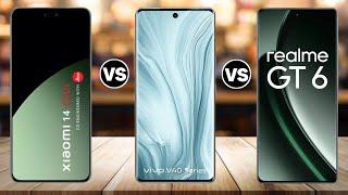 Xiaomi 14 Civi Vs Realme Gt 6 Vs Vivo V40 Pro