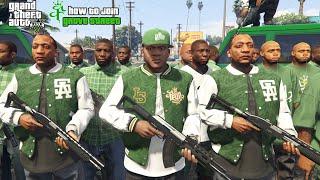 How To Join Grove Street Families Gang in GTA 5 Gang Missionsclothesterritories