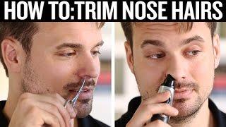How to Trim Nose Hairs Properly And How Not To