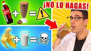 7 COSAS QUE NUNCA DEBES COMER JUNTAS ¿MITO O REALIDAD?  Curiosidades con Mike