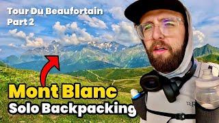 Solo Wild Camping in the French Alps  Tour Du Beaufortain #2