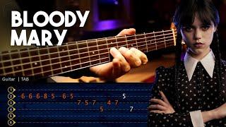 Bloody Mary LADY GAGA - Guitar TAB Tutorial Cover Christianvib  GUITARRA Punteo