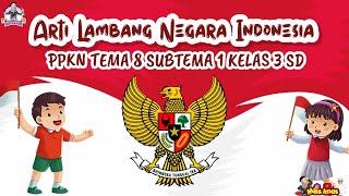 PPKN TEMA 8 SUBTEMA 1 KELAS 3 SD  ARTI LAMBANG NEGARA INDONESIA