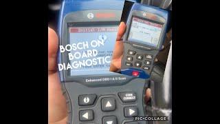 BOSCH ENHANCED OBD I & II SCANNER- Bosch On Board Diagnostic. #Mechanic wanna be  #Boschtools #Bosch