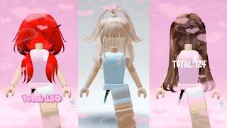 Roblox Hair Combos  Tiktok Compilation