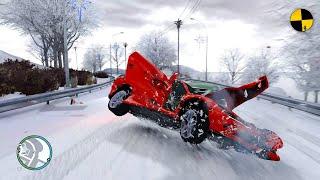 GTA 4 Crash Testing Real Car Mods Ep.87