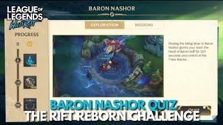 Baron Nashor Quiz Answer  Wild Rift