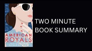 American Royals by Katharine McGee Book Summary