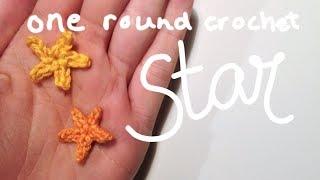 Free star pattern made in one row  amigurumi crochet CAL