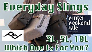 Peak Design Everyday Sling 3L 6L or 10L  Which Size is For You?