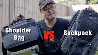 Camera Shoulder Bag VS Backpack which one? ft. Morally Toxic Valkyrie & Wraith - RED35 Review