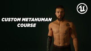 Free Custom Metahuman Course  UE5