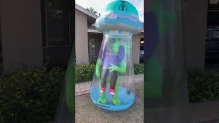 Unique Adult Inflatable Halloween Costume  Alien Abduction And Jet Pack Make You Outstanding