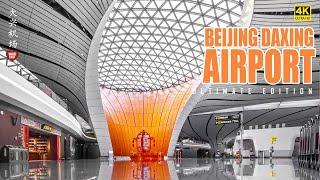 Beijing Daxing International Airport Chinas $17 Billion Mega Airport  4K HDR