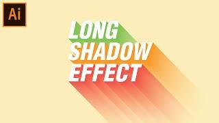 Tutorial Long Shadow Text Effect di Adobe illustrator