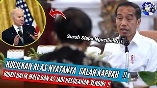 As Salah Kaprah  Niat hati Kucilkan RI Malah Bikin Susah Diri Sendiri ‼️BIDEN jadi malu sendiri nih