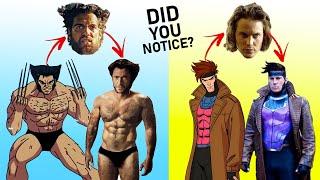 X-MEN Characters Live-Action vs Animated Deadpool & Wolverine Update