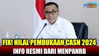 RESMI PEMBUKAAN CASN 2024