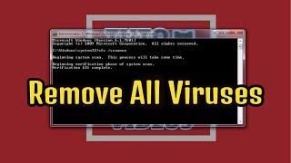 How To Remove Viruses Using Cmd  Delete All Virus From Your PC Without Antivirus Easiest Way