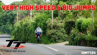  Best of IOM TT 2024 WEEKS RACE - Top speed & Big jumps