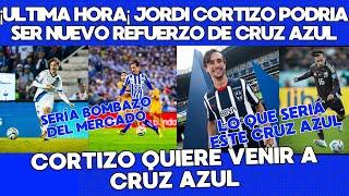 ¡ULTIMA HORA¡ JORDI CORTIZO PODRIA SER NUEVO REFUERZO DE CRUZ AZUL