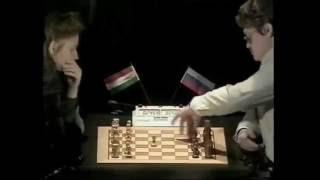 Judit Polgar vs. Vladimir Epishin with commentary of Daniel King