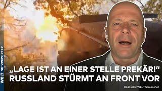 PUTINS KRIEG Extrem prekär Fällt der Donbass? Russland macht massiven Druck an Front in Ukraine