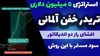 استراتژی خفن‌ترین تریدر آلمان  افشای راز کسب سود از دو اندیکاتور