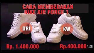 Perbedaan Nike Air Force 1 Ori vs Kw  Replika  Premium