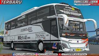 MOD JB5 SPESIAL BLACK PINK KP PROJECTS  Livery Tunggal Jaya Kids Panda  Mod Bussid Terbaru V4.3.1