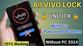 New Method - All Vivo Mobile Screen Lock Unlock Pin Pattern Password 101% Done 