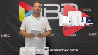 Central de intrusión y detector de doble tecnología de AX PRO