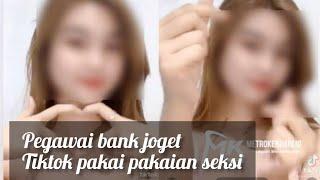 VIRALKARYAWATI BANK SULTRA JOGET TIKTOK PAKAI PAKAIAN SEKSI