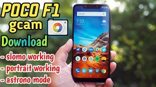 Gcam For POCO F1 Download  Bugless Gcam  Slow motion Night sight working