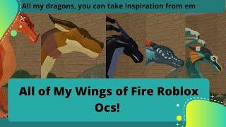 All of My Wings of Fire Roblox Characters