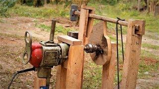 How to Make a Da Vinci Drill  Powered Hammer at Home   DIY 