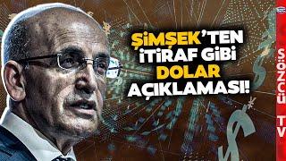 Mehmet Şimşek Dolar Kuru İçin Bırakırsak Düşer Dedi İddiası Carry Trade Yabancı Yatırımcı...