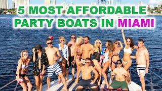 TOP 5 Most Affordable Miami Boat Rental calltext 786.686.2932 Boat Rental with captain in Miami