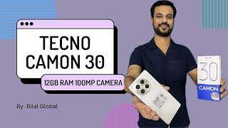 Tecno Camon 30 Unboxing Review Price in Pakistan 57999 12Gb Ram 100 mp Camera #tecno #tecnocamon30