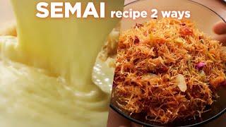 2 Mouthwatering Semai Dessert Recipes