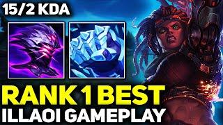 Rank 1 Best Illaoi Unstoppable Top Lane Dominance - Season 14 League of Legends