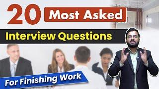 20 Most Asked Interview Questions  Interview Questions and Answers For Civil Engineers 