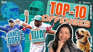 Ranking the Top 10 Offenses for 2024  The Mina Kimes Show